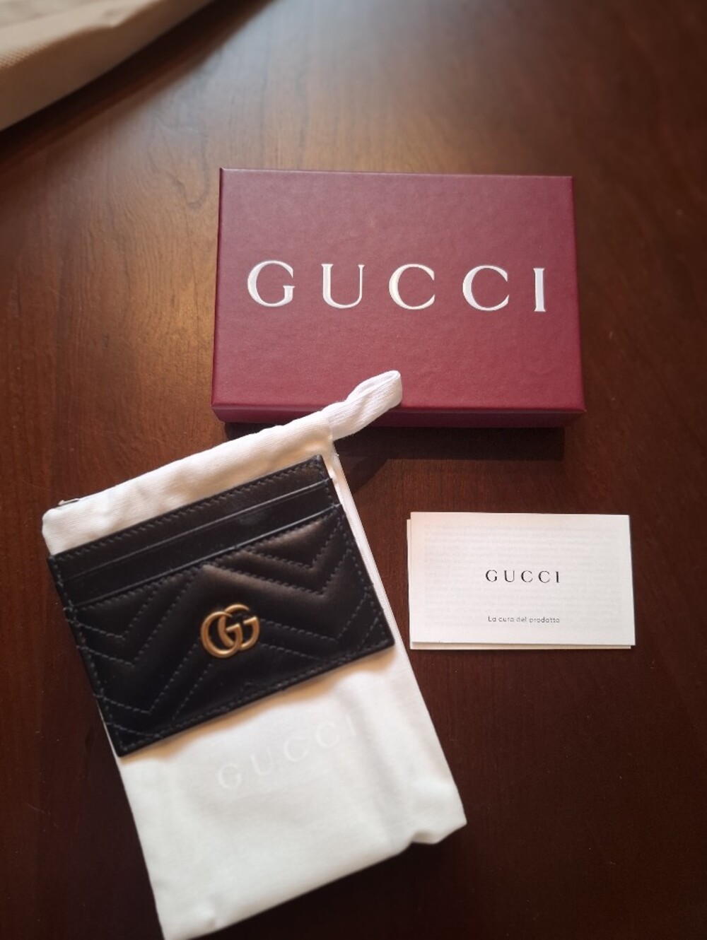 Gucci Card Wallet NIB